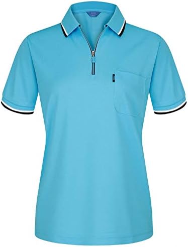 EZEN Women's & Ladies Light & Cool Sporty Short Sleeve Polo Shirts