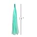 Baby Shower Wedding Party Decorations 42 pcs Gold Mint Green Pink Peach Cream Tissue Paper Pom Poms Flowers Tissue Tassel Garland Gold Glitter Five-Pointed Star Garland Kit