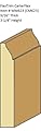 Item # WM623 9/16" thick x 3.25" tall flexible base molding - 12' feet long