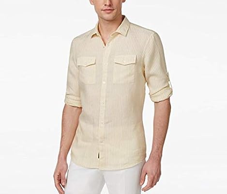 michael kors pants mens yellow