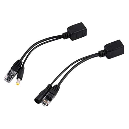 CloverUS PoE Ethernet Injector Splitter Adpater Cable for CCTV Camera POE Splitter Injector Power Supply Synthesizer Separator Combiner - Thumbnail 7