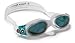 Aqua Sphere Kaiman Lady Swim Goggle (Smoke Lens, Pearl/Aqua)