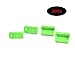SpeedDa Rubber USB A Type Female Anti Dust Cover Protector Plugs Stopper Cover 26 Pcs Green