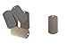 RMP Stamping Blanks, 1 Inch x 2 Inch Dog Tag with One Hole, Aluminum 0.063 Inch (14 Ga.) - 50 Pack