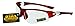 SSP Eyewear 1.50 Bifocal/Reader Safety Glasses with Red Frames and Clear Anti-Fog Lenses, Entiat 1.5 RED CL A/F,Red-1.50 Bifocal-Clear