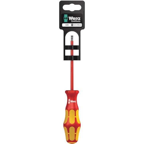 Wera VDE Screwdriver, 160 i 0,8 x 4,0 x 100 mm SB - 05100003001