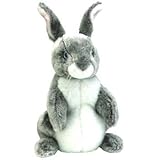 Hopper the Gray and White Easter Bunny Rabbit - Ty Beanie Babies