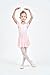 Ferlema Girls' Skirted Ballet Leotard with Snap Crotch│Gymnastics Dance Dress for Girls/Toddlers/Kids