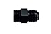 -10AN Flare to 10 Oring ORB Male Fuel Pump Rail Adapter Fitting Black AN920-10-10
