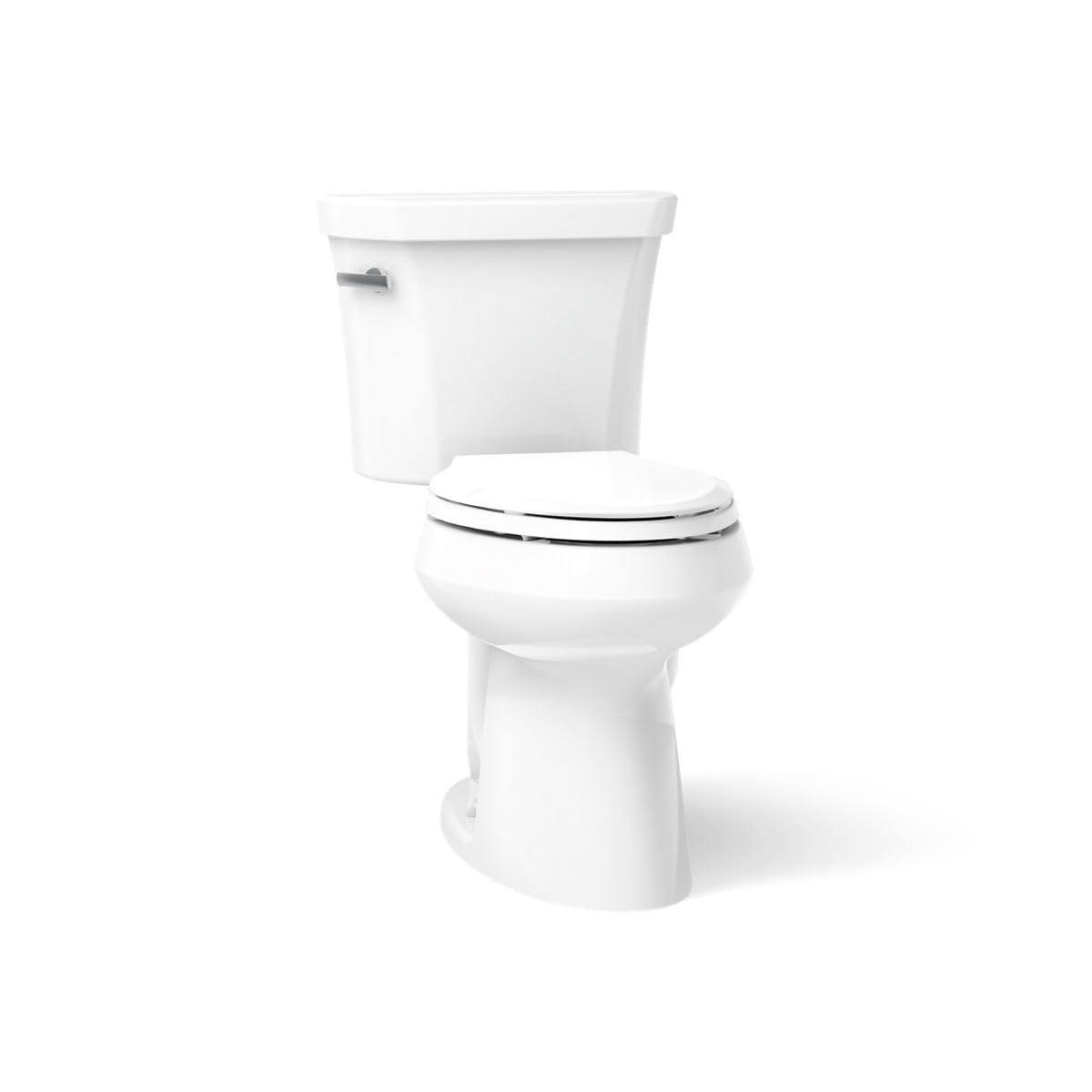 Photo 1 of ***(TOILET ONLY -MISSING TANK, SELLING AS PARTS ONLY)***

Kohler K-3999-0 Highline Comfort Height Two-piece Elongated 1.28 Gpf Toilet with Class Five Flushing Technology And Left-hand Trip Lever, Seat Not Included, White