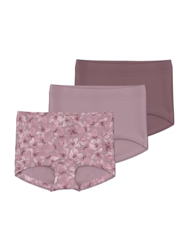 NAME IT NMFTIGHTS 3P Mauve Flower Noos, Slip Fille, Mauve Shadows,