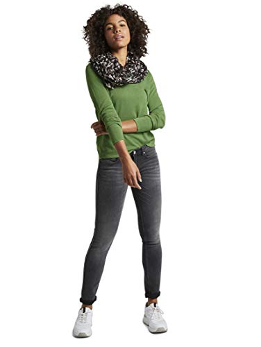 TOM-TAILOR-Damen-Pullover-Strickjacken-Pullover-mit-V-Ausschnitt