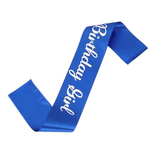 Blue, Silver Sparkle Lettering