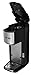 Mr. Coffee Single Cup Coffee Maker with Travel Mug and Built-In Grinder