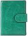 Banuce Top Grain Leather Passport Holder for Travel Women and Men Passport Cover Slim Travel Wallet Vintage Green