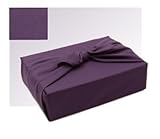 [XL/39inc] FUROSHIKI - Japanese Traditional Wrapping Cloth (Violet)