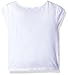 Nautica Girls' Knit Top with Scallop Edge Detail and Dot Woven Short Set