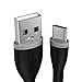 Satechi Flexible USB Type-C Charging Cable - Compatible with Samsung Galaxy S9 Plus/S9, GoPro Hero 6/5, and More (6-inch, Black)