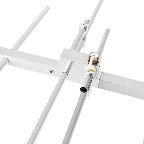 TWAYRADIO Yagi Ham Radio Antenna,Dual Band 2m 70cm VHF UHF Yagi,High