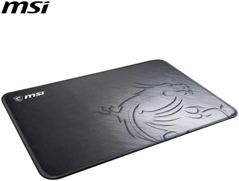 Agility GD21 - Alfombrilla de ratóngaming, Superficie de Tejido Sedoso Gaming, Base Antideslizante - 320 x 220 x 3mm