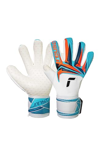 Reusch Goalkeeper Gloves for Men Adults | Strong Grip, Maximum Ball Control Breathable | For Training & Matches | Attrakt SpeedBump