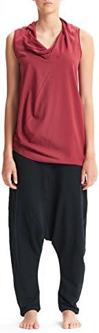 AryaSense Drape Red X-Large Collar Tank Top