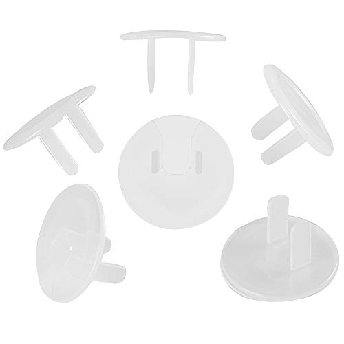 Onwon 30 Pieces Outlet Plug Covers Clear Child Proof Electrical Protector Safety Caps