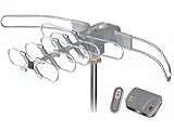 LAVA UHF/VHF Outdoor HDTV Antenna with Motor Rotor HD-2805