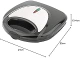 Belaco 2 Slice Sandwich Maker 750W Non-Stick Easy Clean Triangle view 8