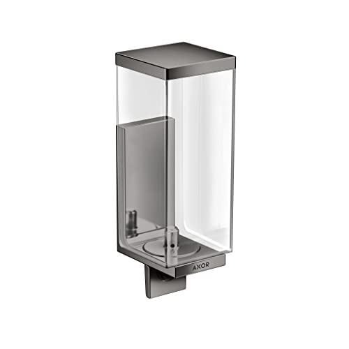 AXOR Universal Rectangular Bath and Kitchen Sink Soap Dispenser in Polished Bla…