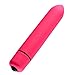 MaDD, Multi Speed Mini Electric G-spot Massager/Vibes, Waterproof 10-Frequency Portable Bullet Vibrator Sex Toy for Adult Women Kit Includes Storage Bag (Pink)