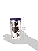 Tervis Coffee Lover Tumbler with Wrap and Royal Purple Lid 16oz, Clear