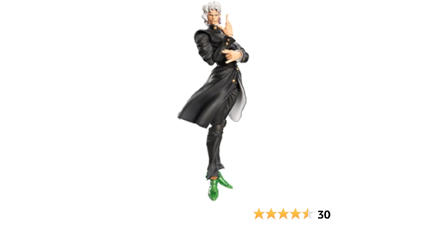 Amazon Com Medicos Jojo S Bizarre Adventure Part 3 Stardust Crusaders Noriaki Kakyouin Second Super Action Statue Toys Games