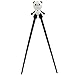 Makhry Cute Panda Plastic Chopsticks with Silicone Guide/Training Connector