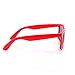 SCLM Wayfarer 80's Style Sunglasses 10 Bulk Pack Lot Neon Color Party Glasses (Red 10 Pack)