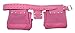 Leather Gold Tool Belt for Women | Womens Pink Tool Belt 3450 | Natural Leather | The 10 Pouches and 3 Hammer Holders are Easily Adjustable | Professional Grade | Durable, Comfortable for All Day Wear