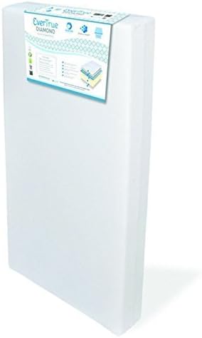 Colgate, EverTrue Diamond 6" Crib Mattress - dual firmness, foam crib mattress that features diamond-channel gel memory