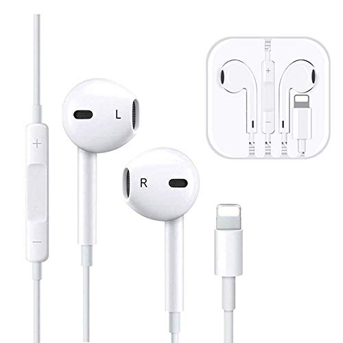 Joyguard Headphones/Earbuds/Earphones,IPhone7/7plus Premium in-Ear Wired Earphones with Remote & Mic Compatible iPhone7/7plus/8/8plus/X/XS/XS Max/XR/iPad Earphones