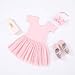 STELLE Toddler/Girls Cute Tutu Dress Ballet Leotard for Dance