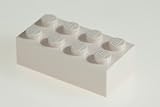 200x Lego White 2x4 Bricks Super Pack