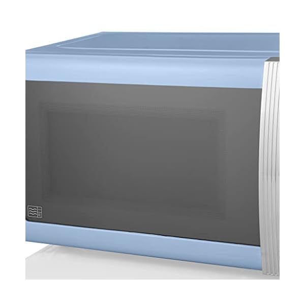 Swan-Retro-Digital-Microwave-Blue-20-L-800-W-6-Power-Levels-Including-Defrost-Setting-SM22030BLN Swan Retro Digital Microwave Blue, 20 L, 800 W, 6 Power Levels Including Defrost Setting, SM22030BLN