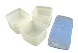 Arrow Plastic 00042 5 Pack 1 Pint Stor-Keeper Freezer Storage Containers