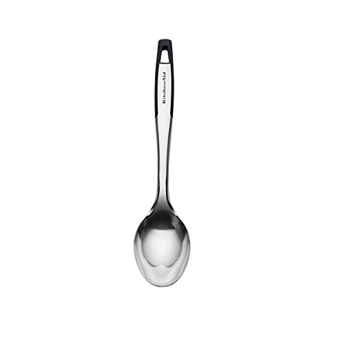 KitchenAid Gourmet Soft Basting Spoon, Stainless Steel