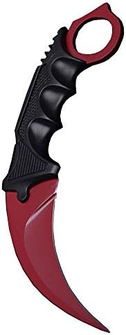 Jeslon Stainless Steel Tactical Karambit Hawbill Knife with Sheath and Cord,Survival Defense Claw Fixed Knife for Outdoor Hunting Camping Hiking Tools