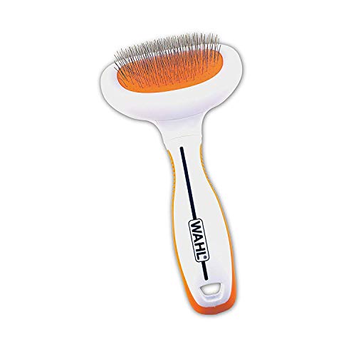 Wahl Small Slicker Deshedding Pin Brush Removes Loose Hair & Debris