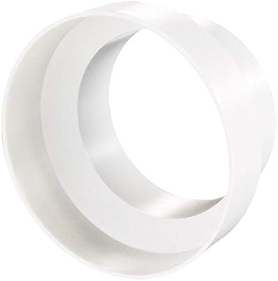 Fantronix 150mm to 125mm Round Ducting Reducer Vent Pipe Adapter