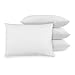 King Size Pillows 4 Pack - Fluffy and Comfortable - White 20 x 36 Inch - Comfy Fluff and Plush - Four Pillow Set - Standard - Softer Than Feather Goose Down - Luxury Hotel Quality