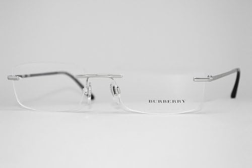 Amazon バーバリー Burberry メガネフレーム シルバー ツーポイント型 縁なし 眼鏡 めがね 0be 1224 1005 並行輸入品 ファッション眼鏡 通販