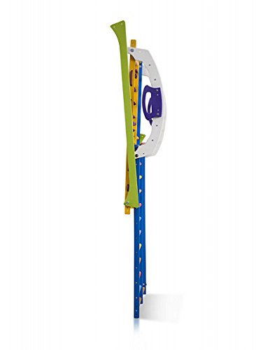 Dani LLC Indoor Wooden Playground for Kids SportWood Indoor Gym Sets Up Climbing Ladder Swing Slide and Rings (SportWood Plus)