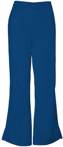 Cherokee Workwear Flare Leg Drawstring-Navy-2XL